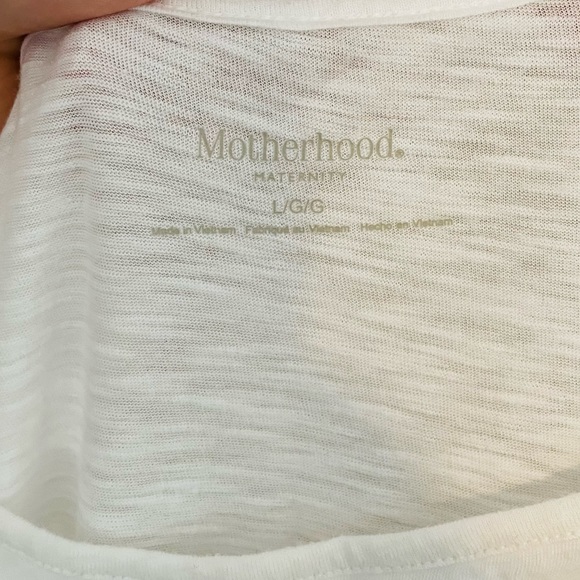Motherhood Maternity Flutter Sleeve Tee - Picture 4 of 5